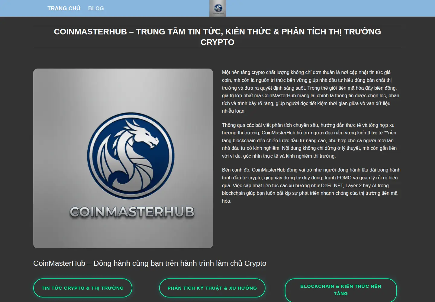 Screenshot of coinmasterhub.com