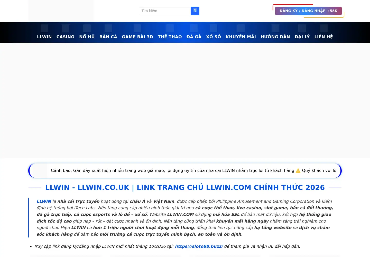 Screenshot of llwin.org