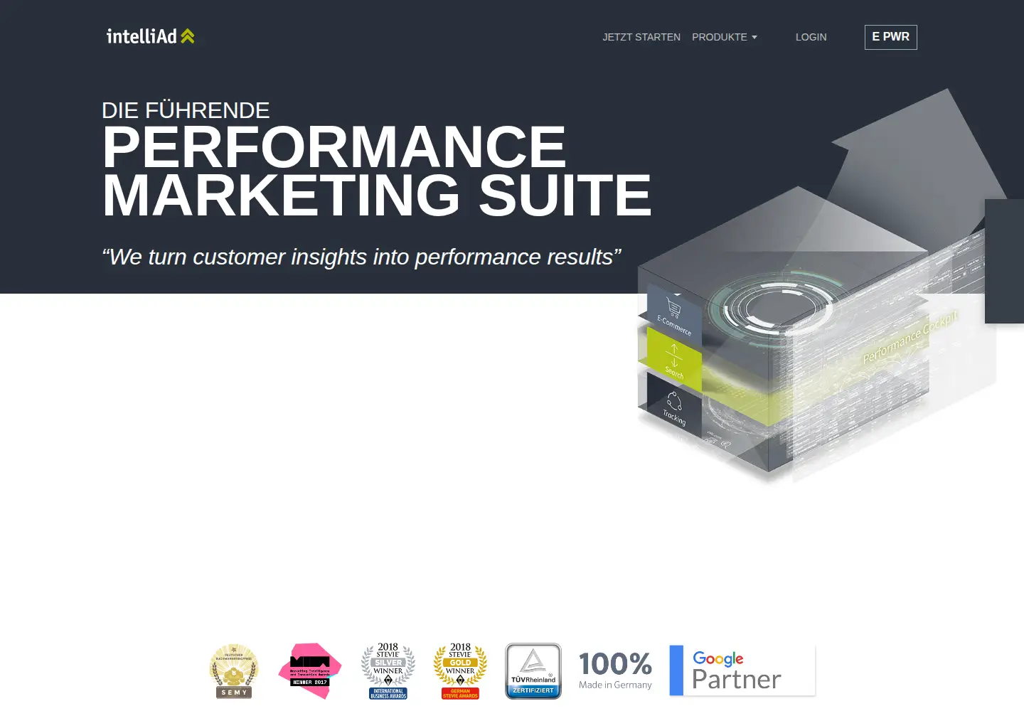 Screenshot of intelliad.com