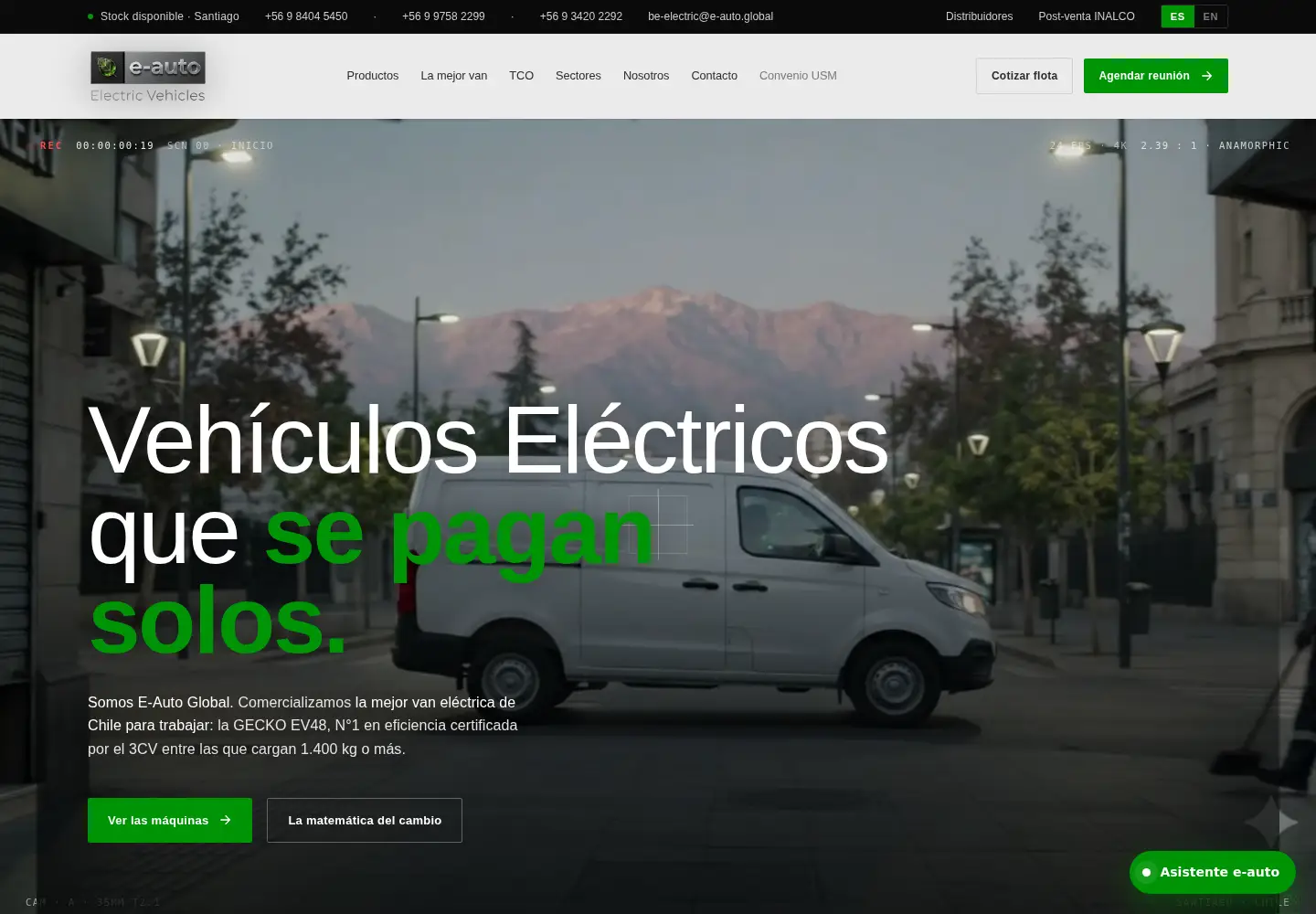 Screenshot of e-auto.global