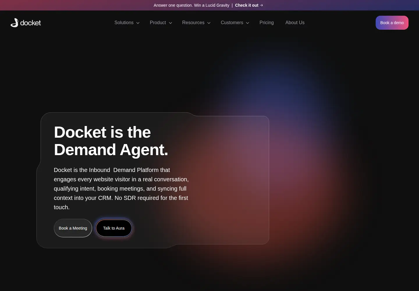 Screenshot of docketai.com