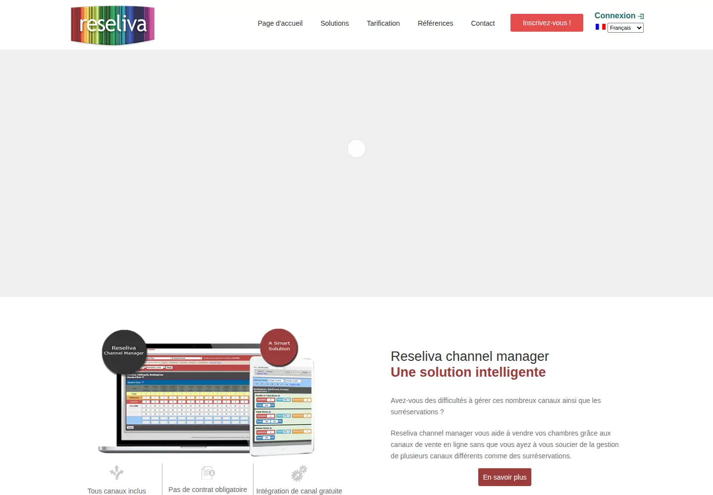 Screenshot of reseliva.com