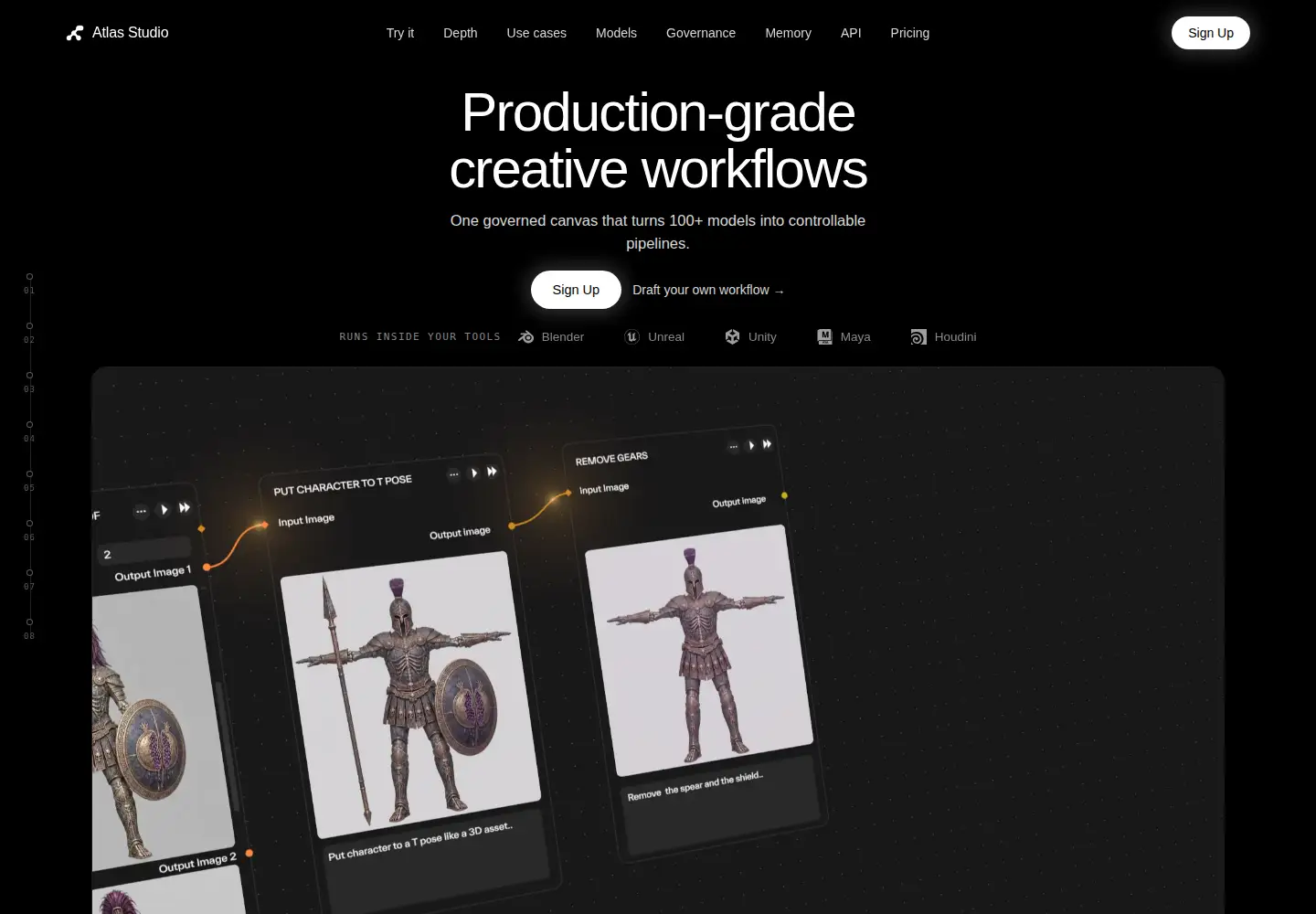 Screenshot of atlas.design