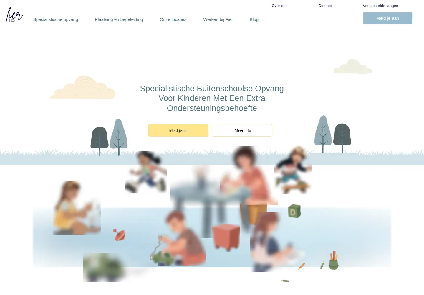 Captured homepage of fierbso.nl in the current scan