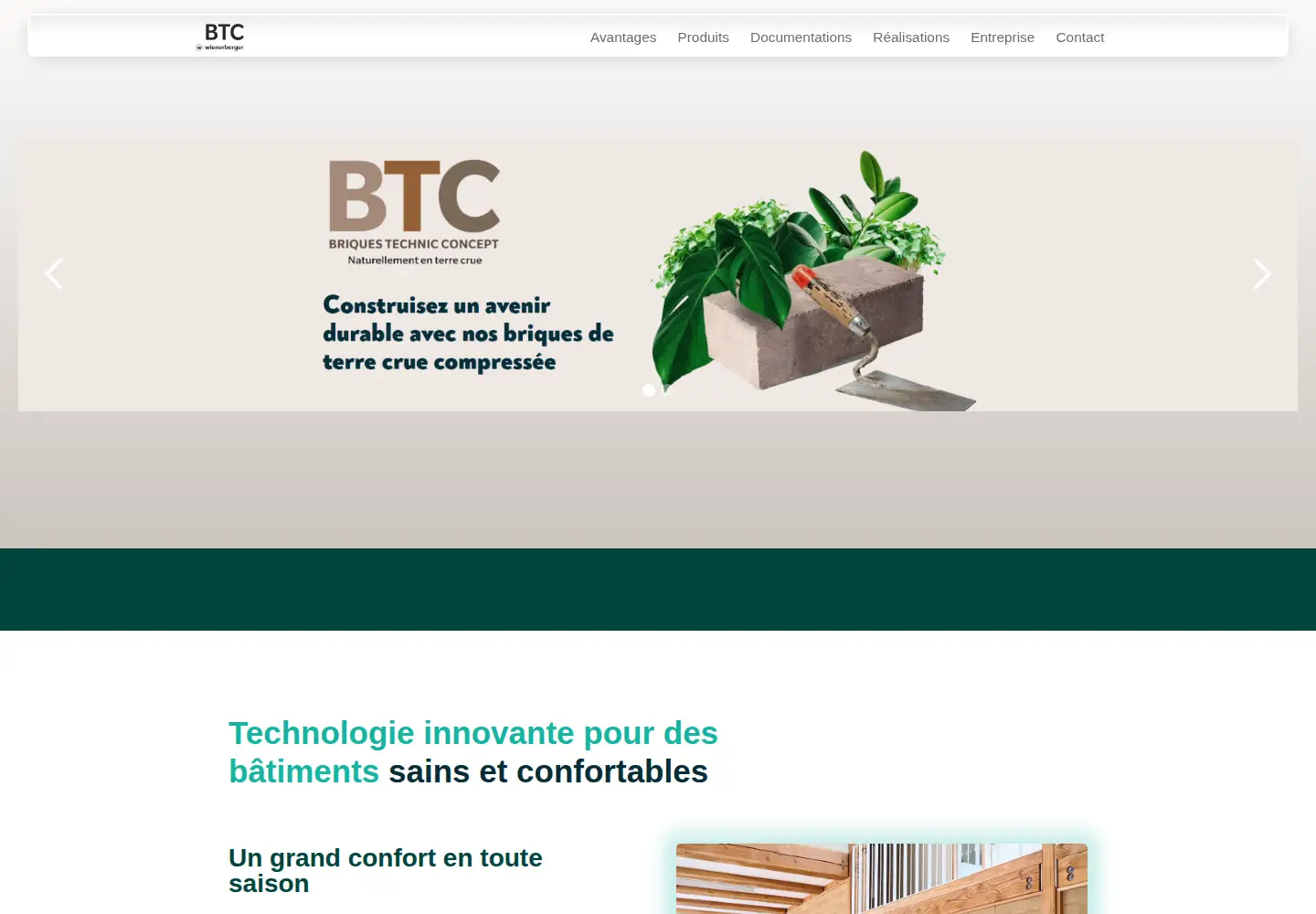 Captured homepage of briquestechnicconcept.fr in the current scan