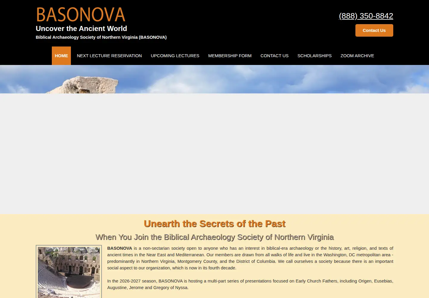 Screenshot of basonova.org