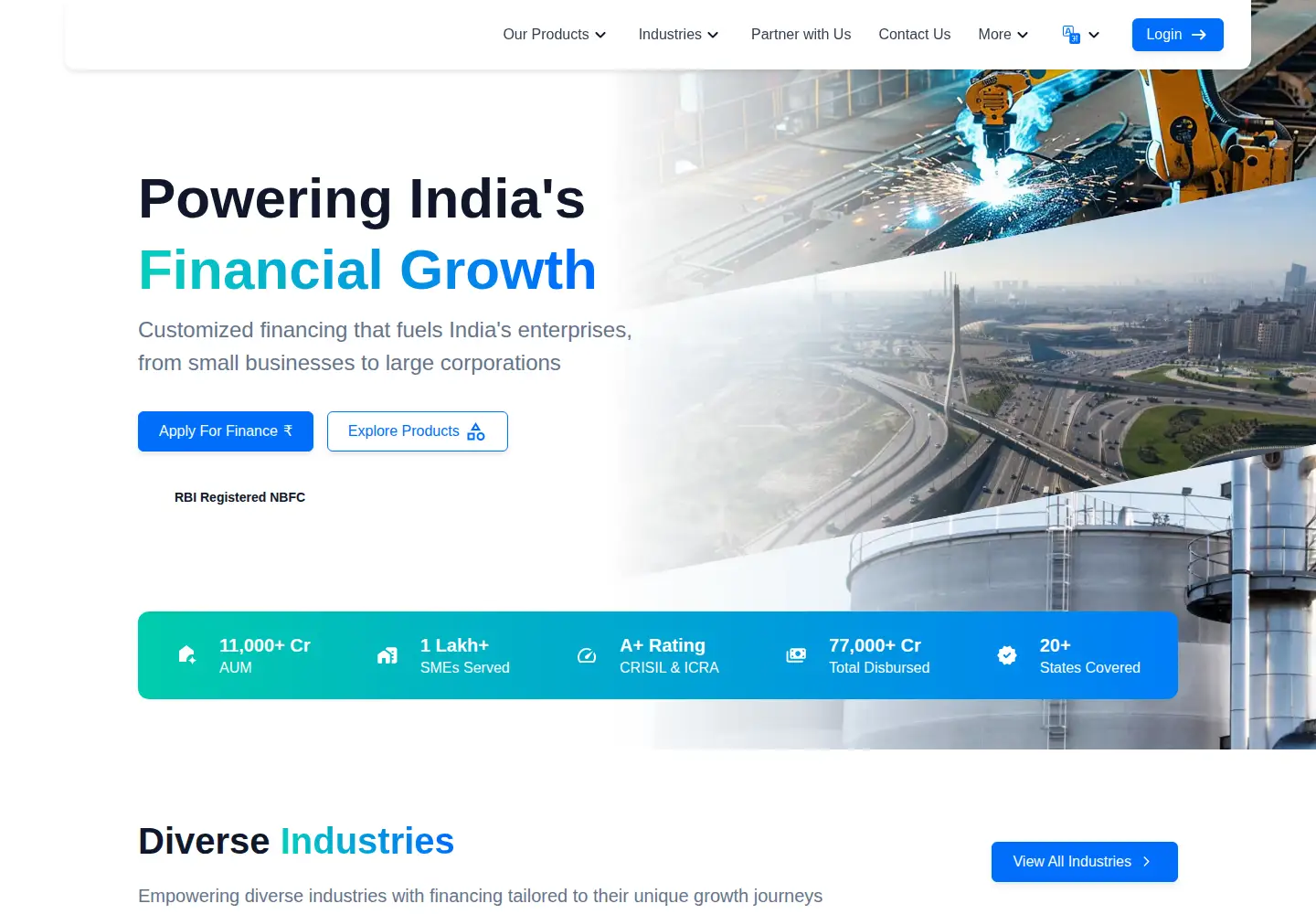 Screenshot of oxyzo.in