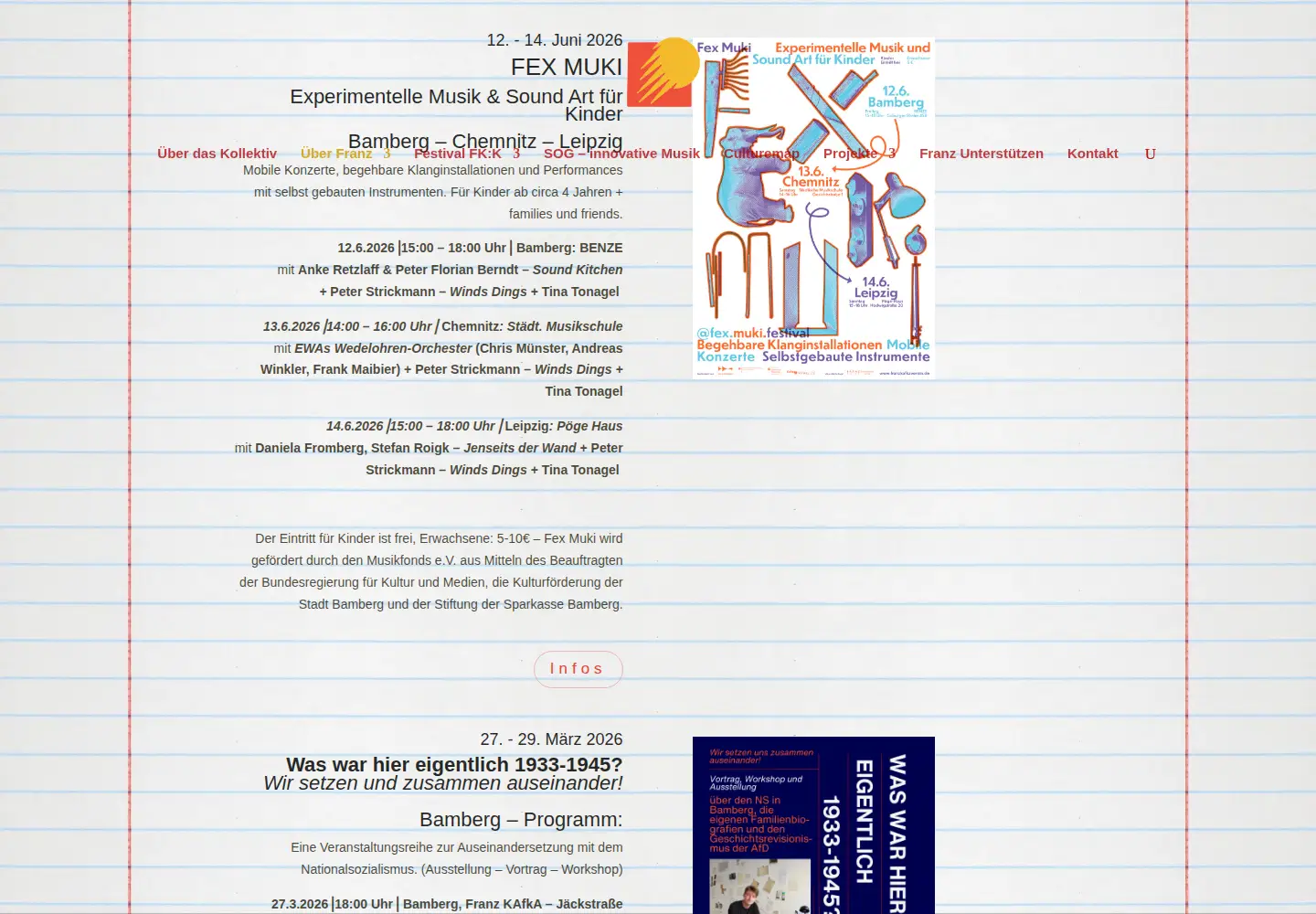 Screenshot of franzkafkaverein.de