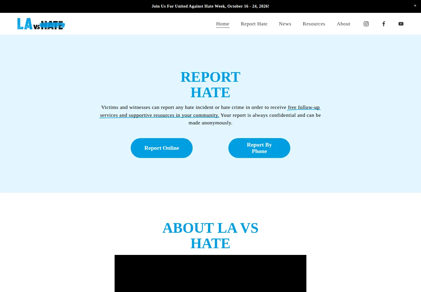 Captured homepage of lavshate.org in the current scan
