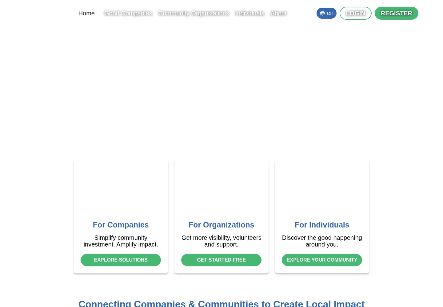 Screenshot of dosomegood.ca