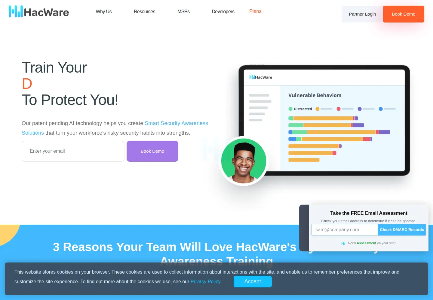Screenshot of hacware.com