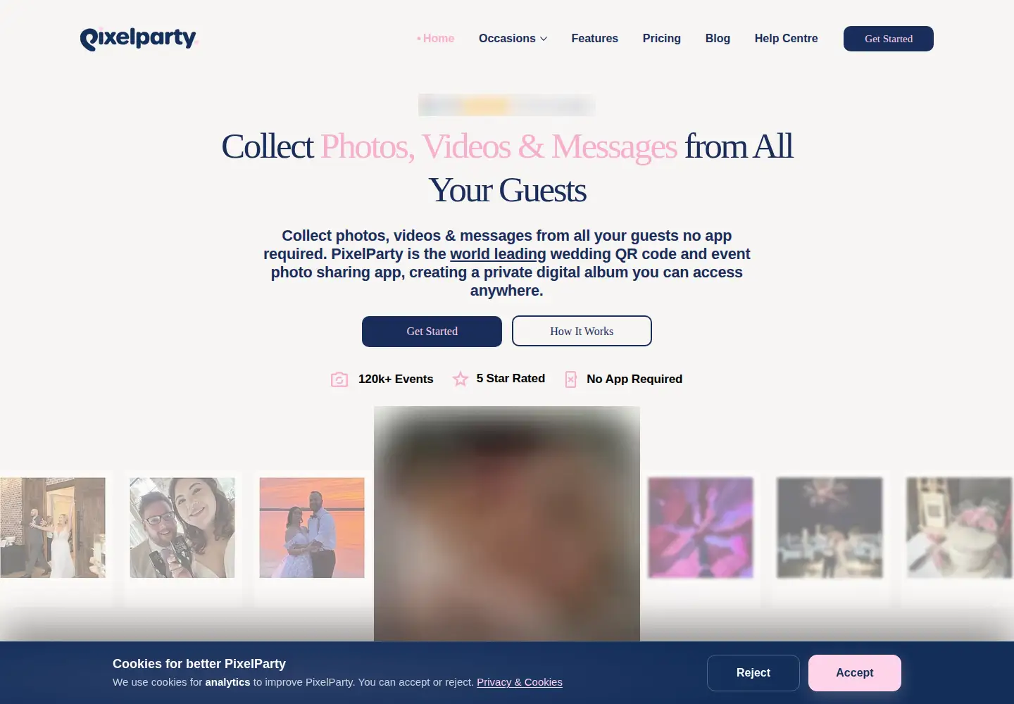 Screenshot of pixelparty.site