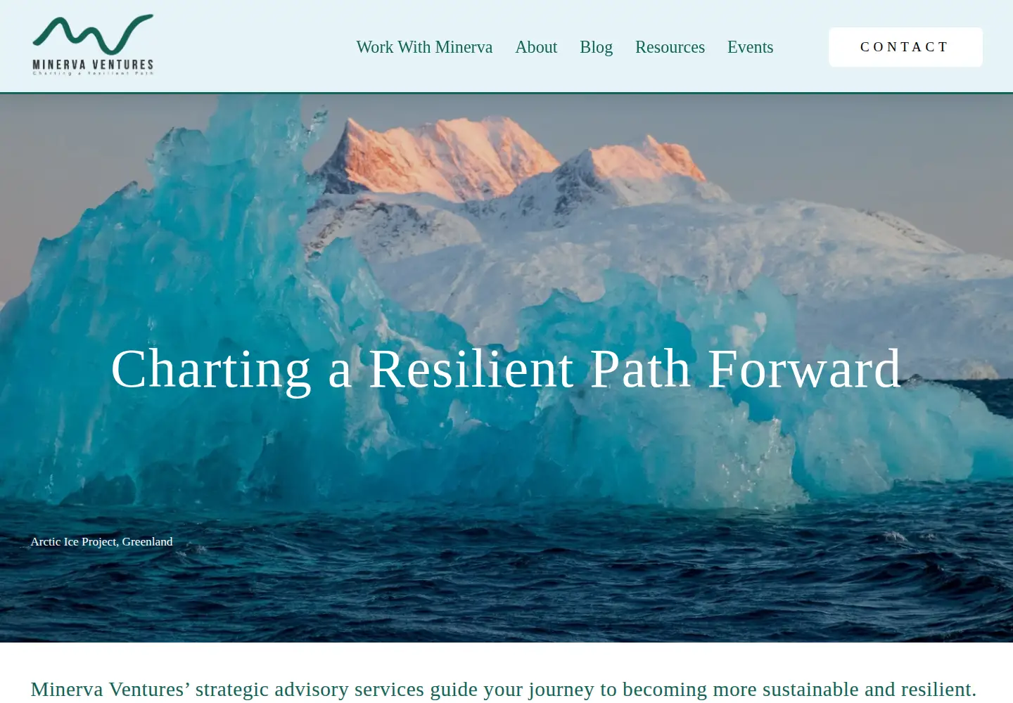 Screenshot of minervaventures.com