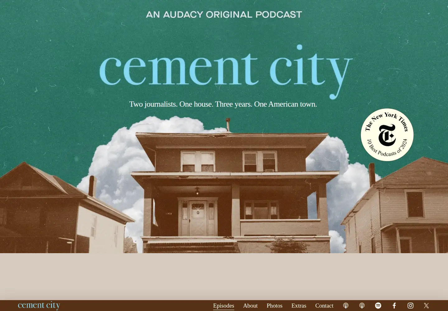 Screenshot of cementcity.org