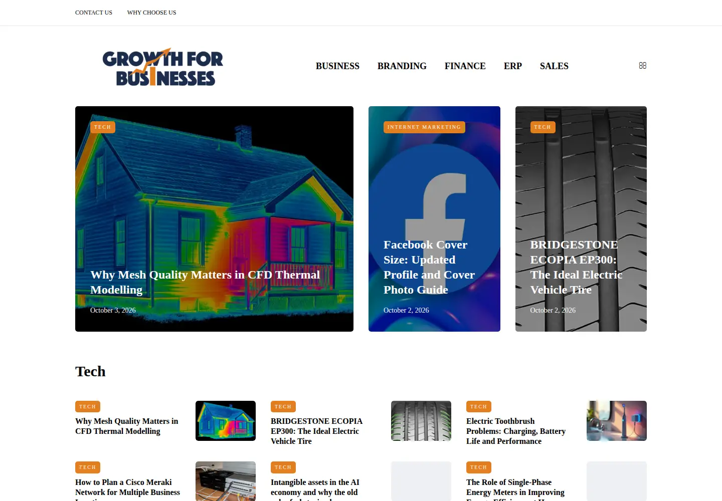 Screenshot of growthforbusinesses.com