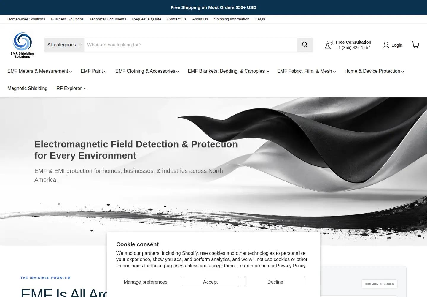 Screenshot of emrss.com
