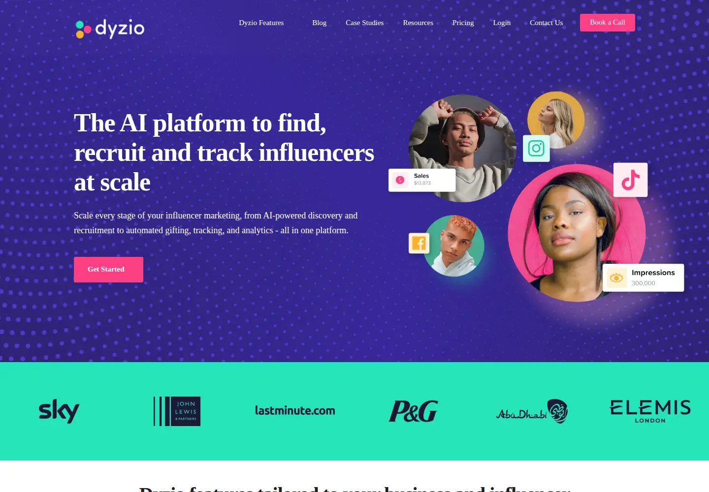 Screenshot of dyzio.co