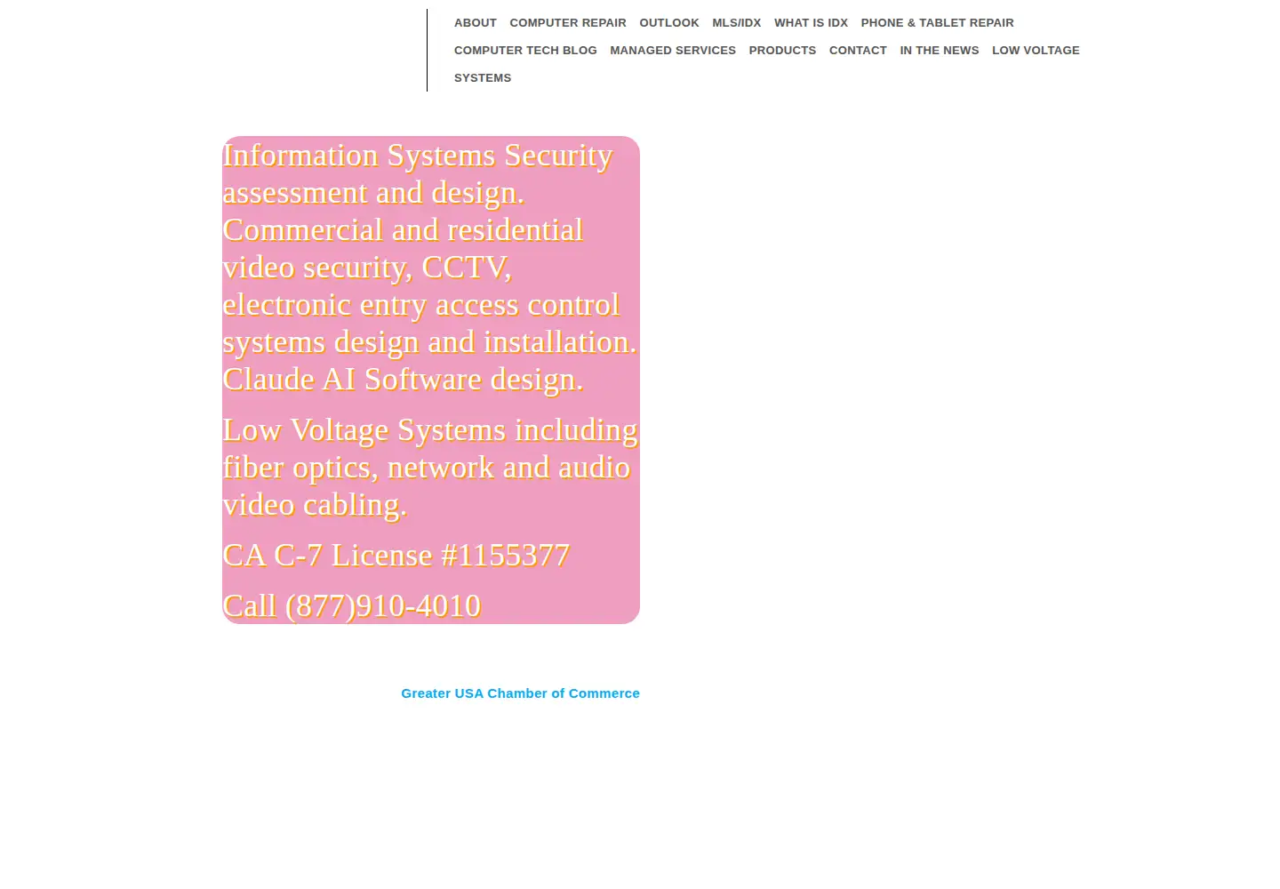 Screenshot of barewirenetworks.com