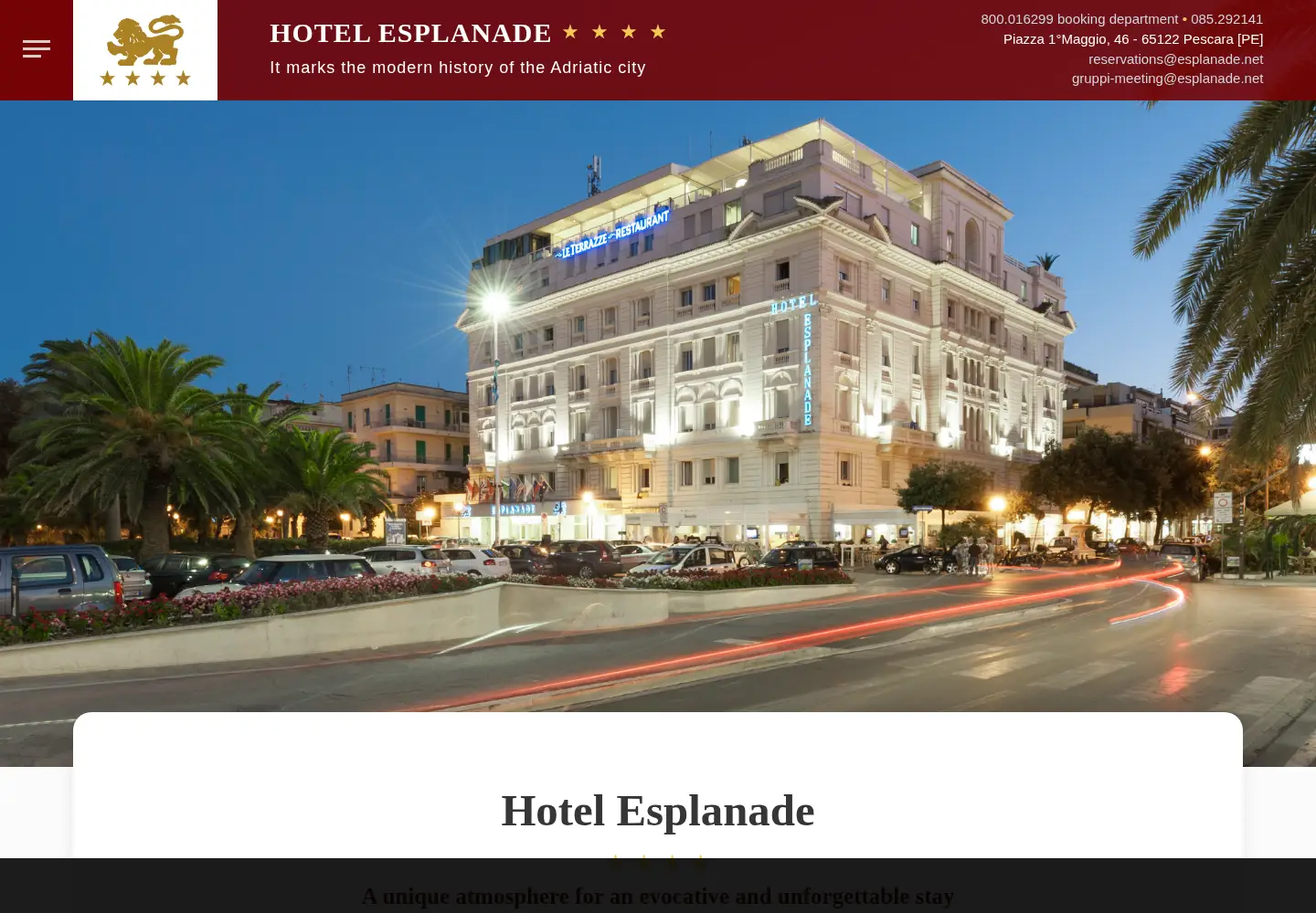 Screenshot of esplanade.net