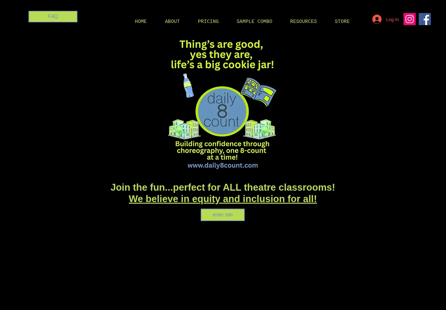 Captured homepage of daily8count.com in the current scan