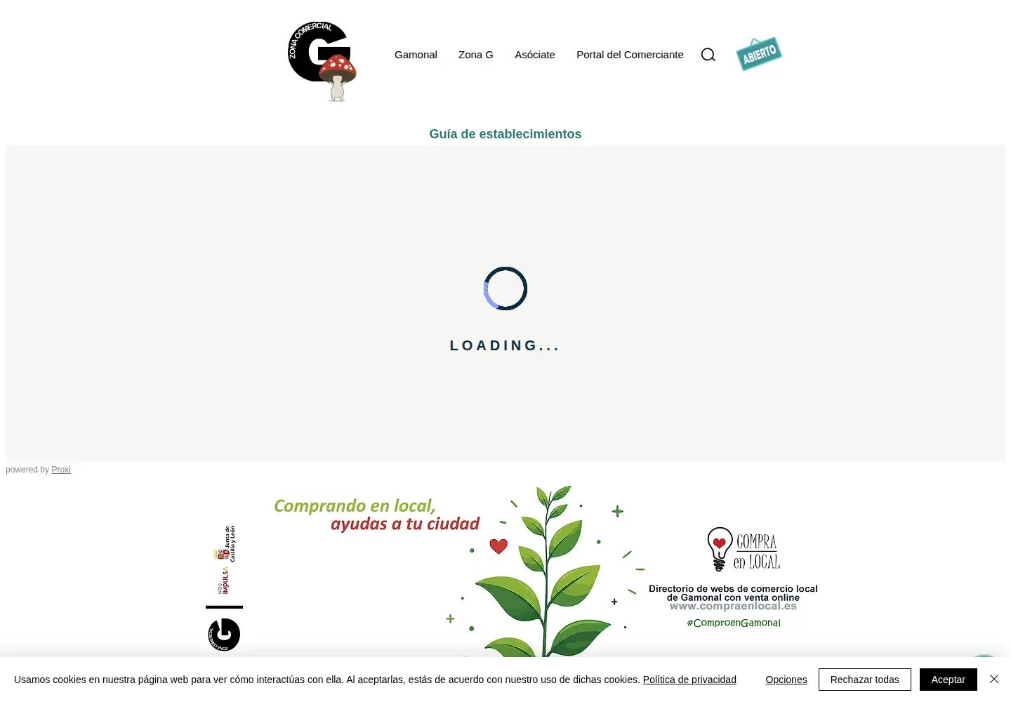 Screenshot of zonag.com