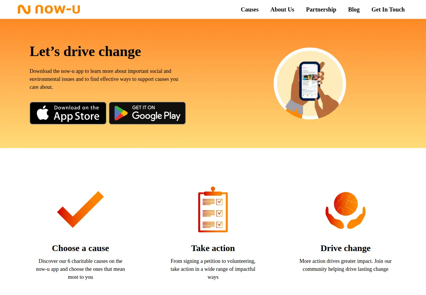 Screenshot of now-u.com