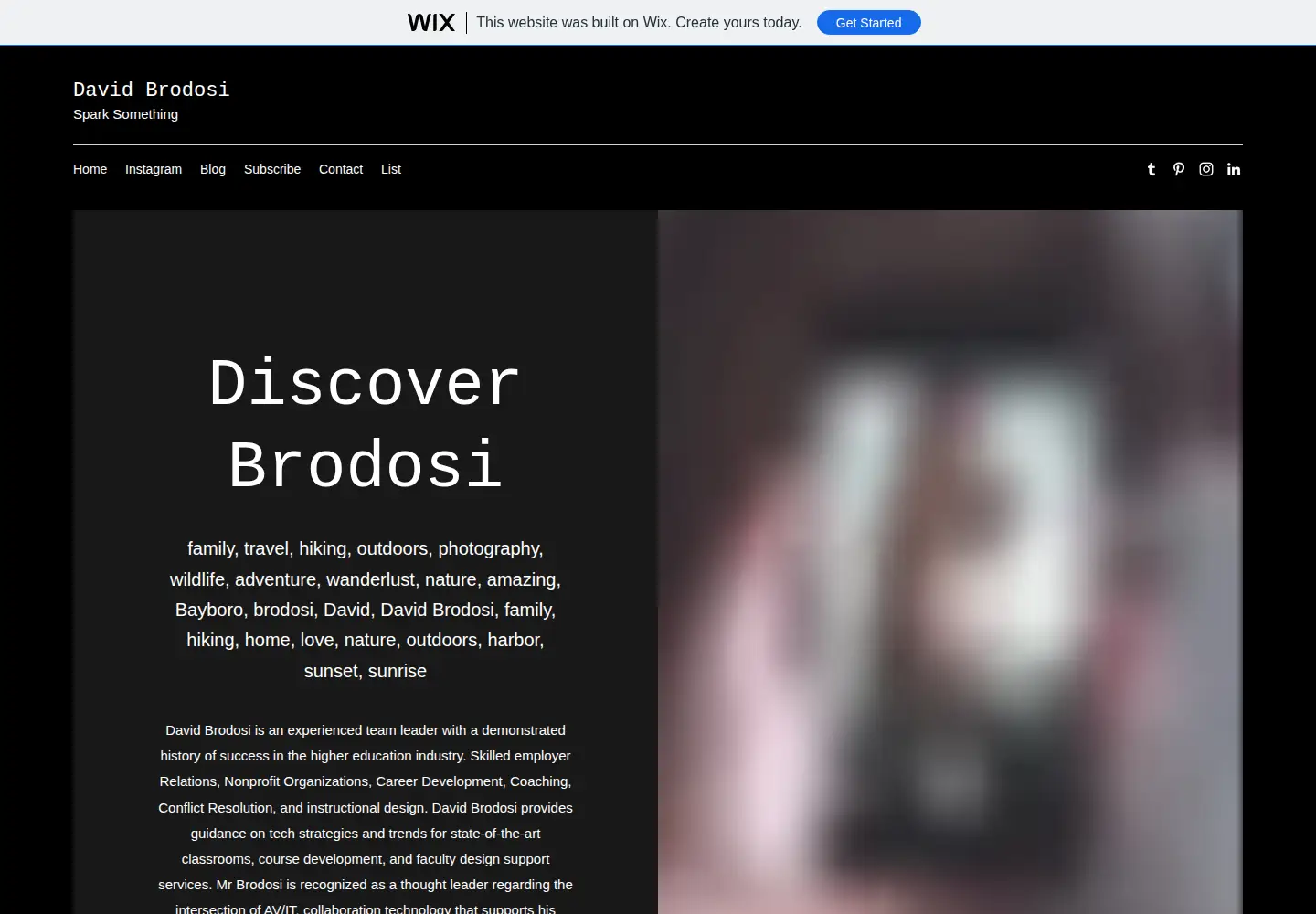 Screenshot of brodosi.us