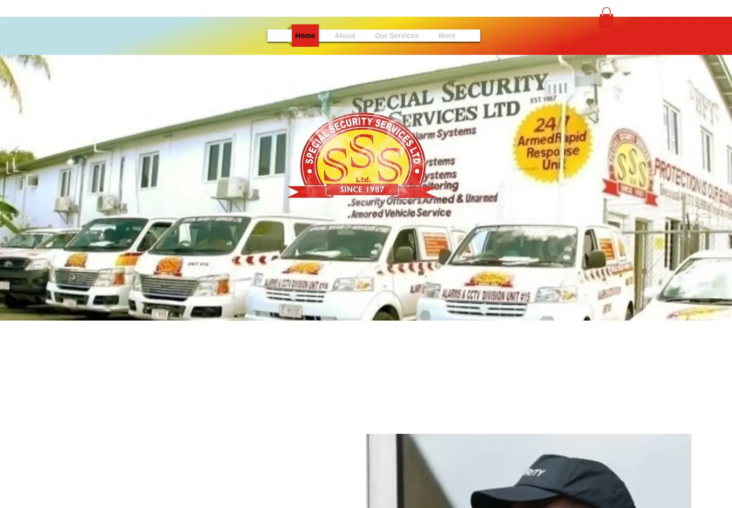 Screenshot of specialsecurityservices.ltd