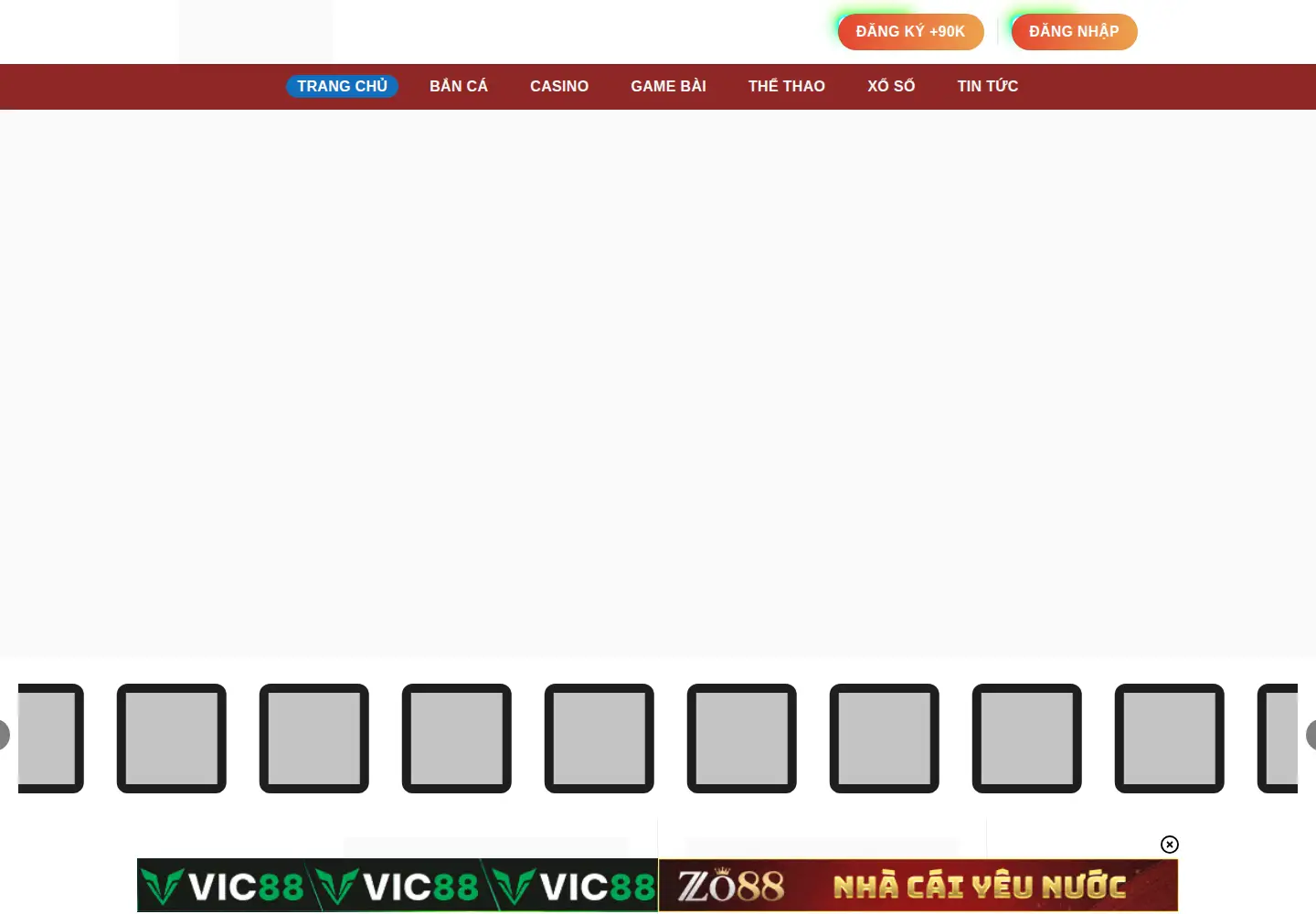 Screenshot of nohu90com.baby