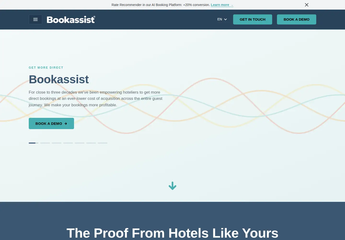 Screenshot of bookassist.org