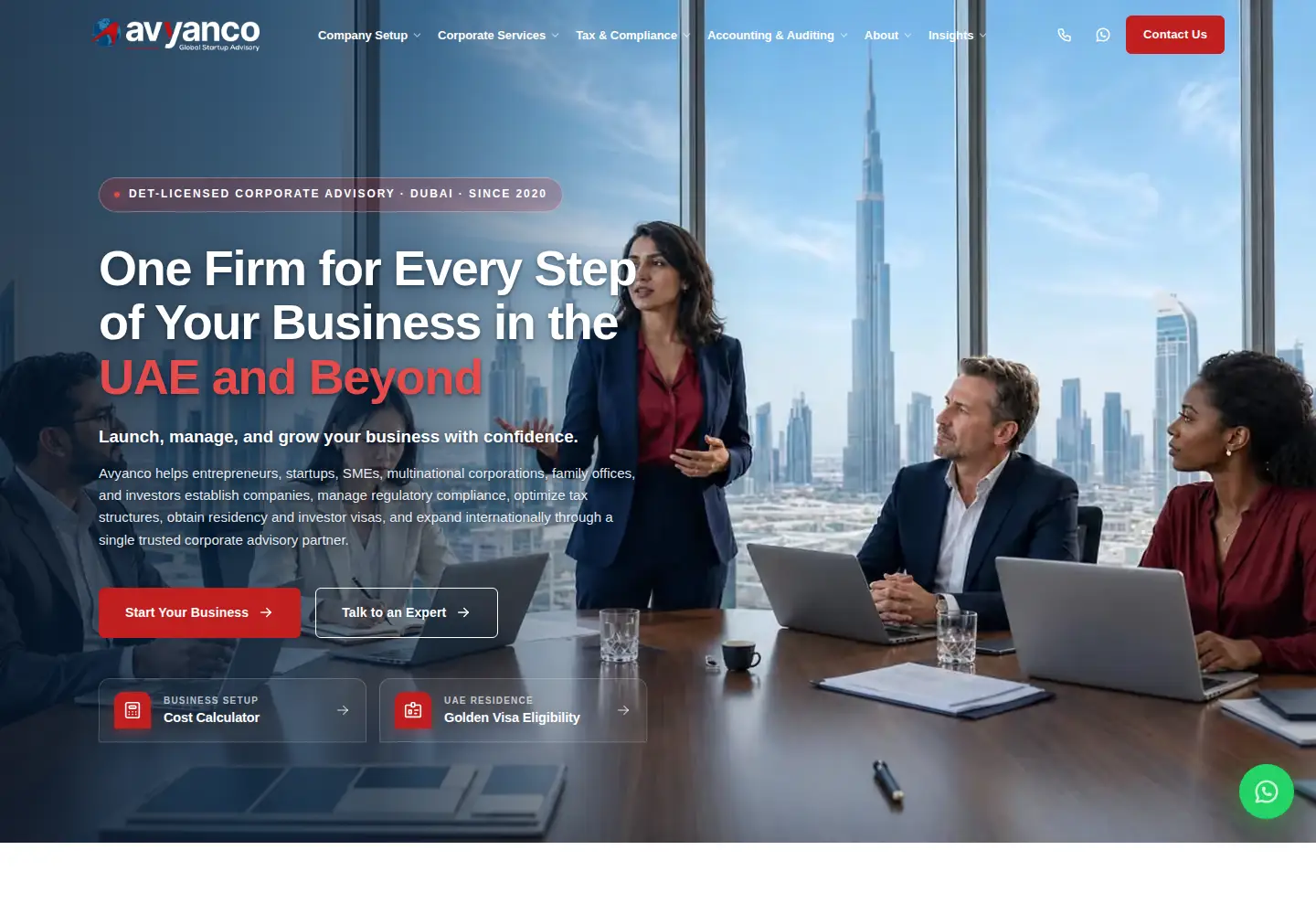 Screenshot of avyanco.com