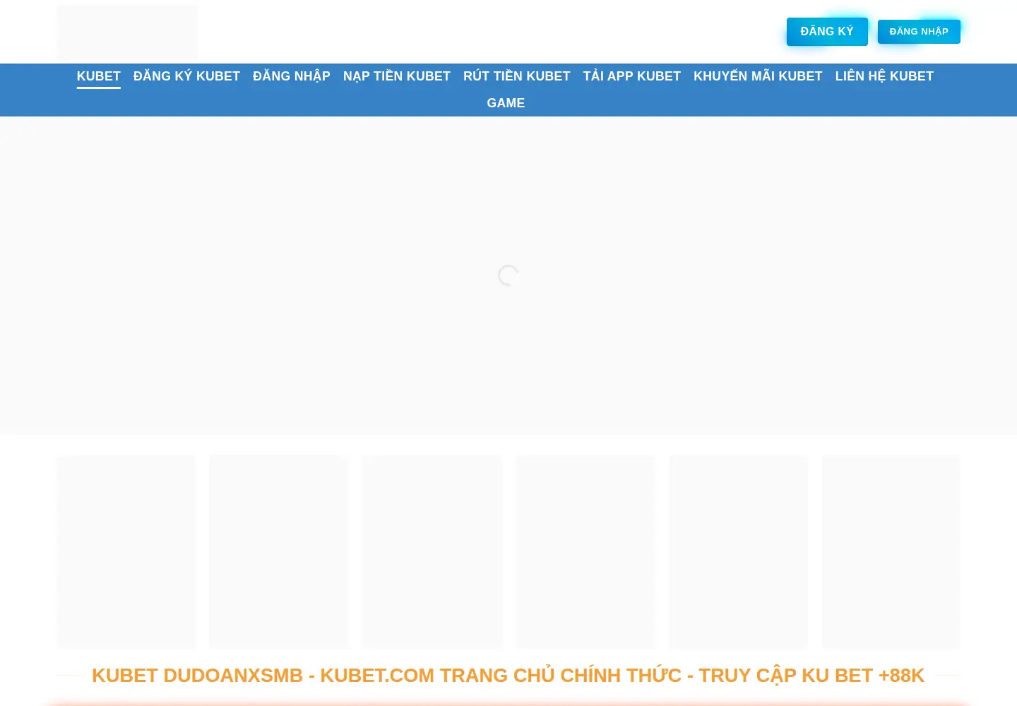 Screenshot of kubet77.forum