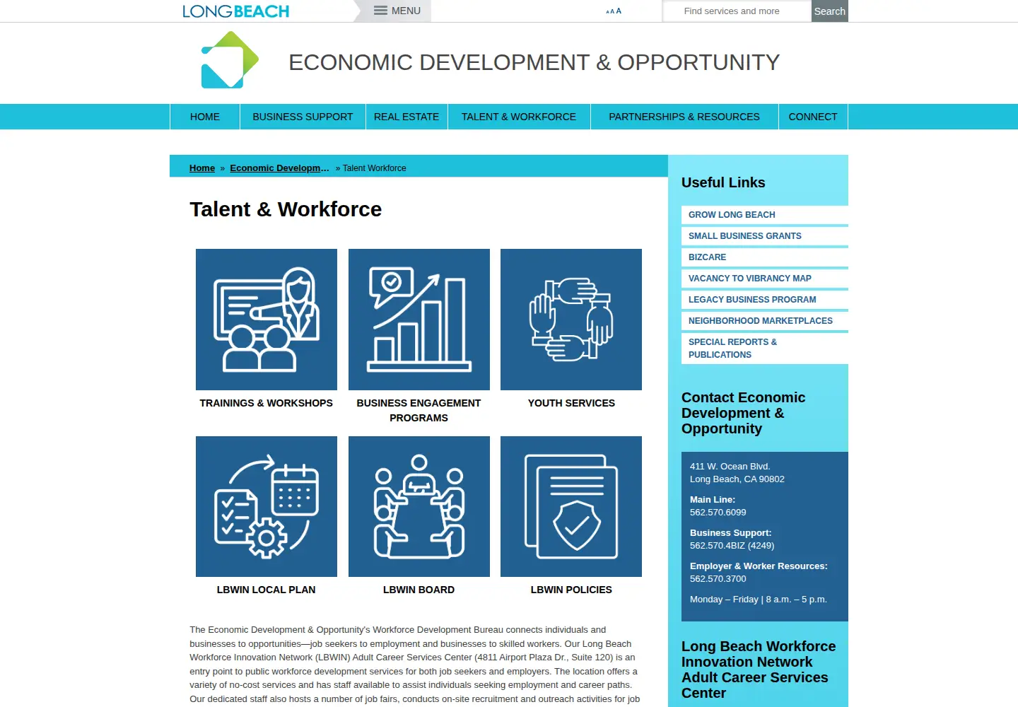 Captured homepage of pacific-gateway.org in the current scan