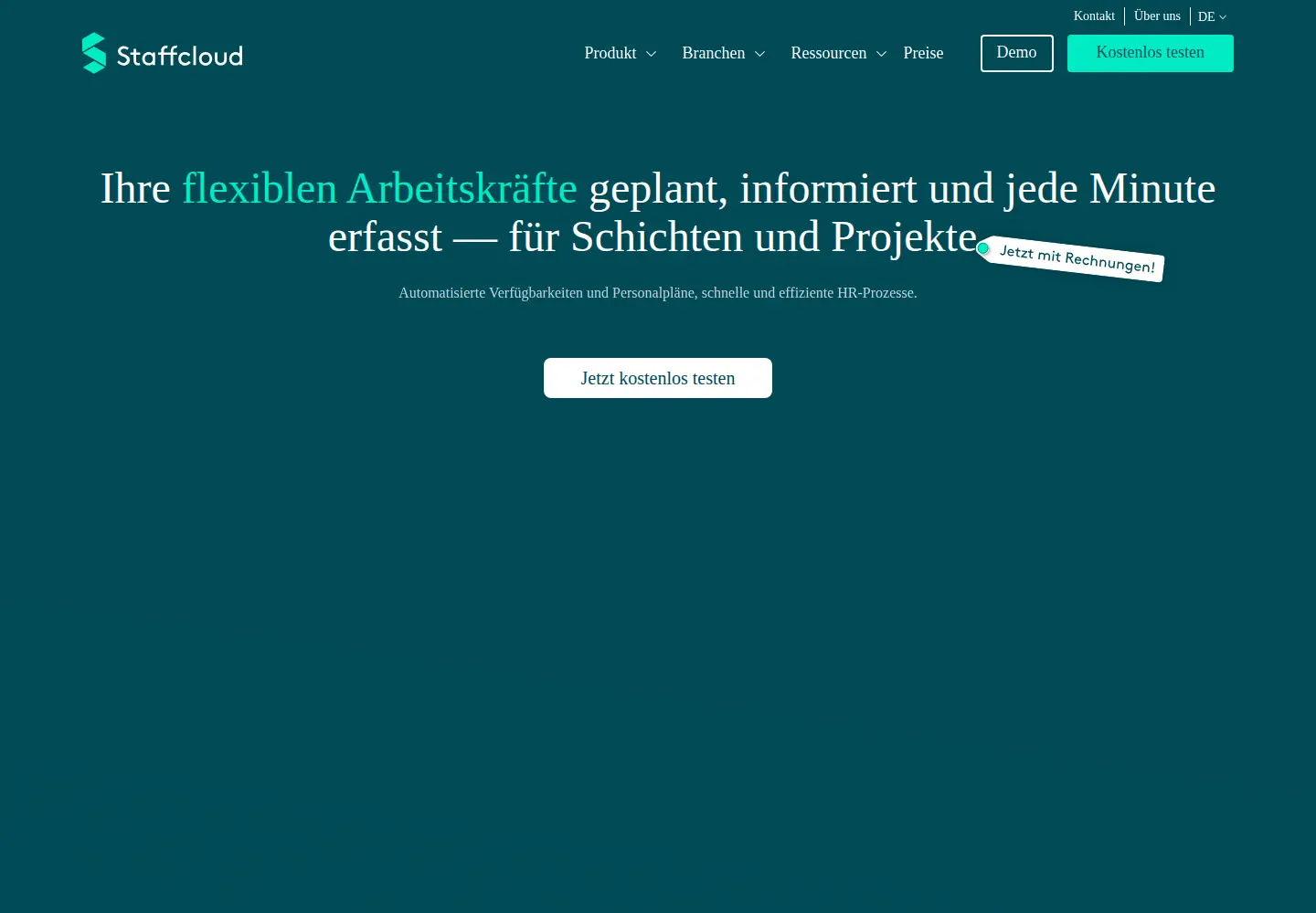 Screenshot of staff.cloud