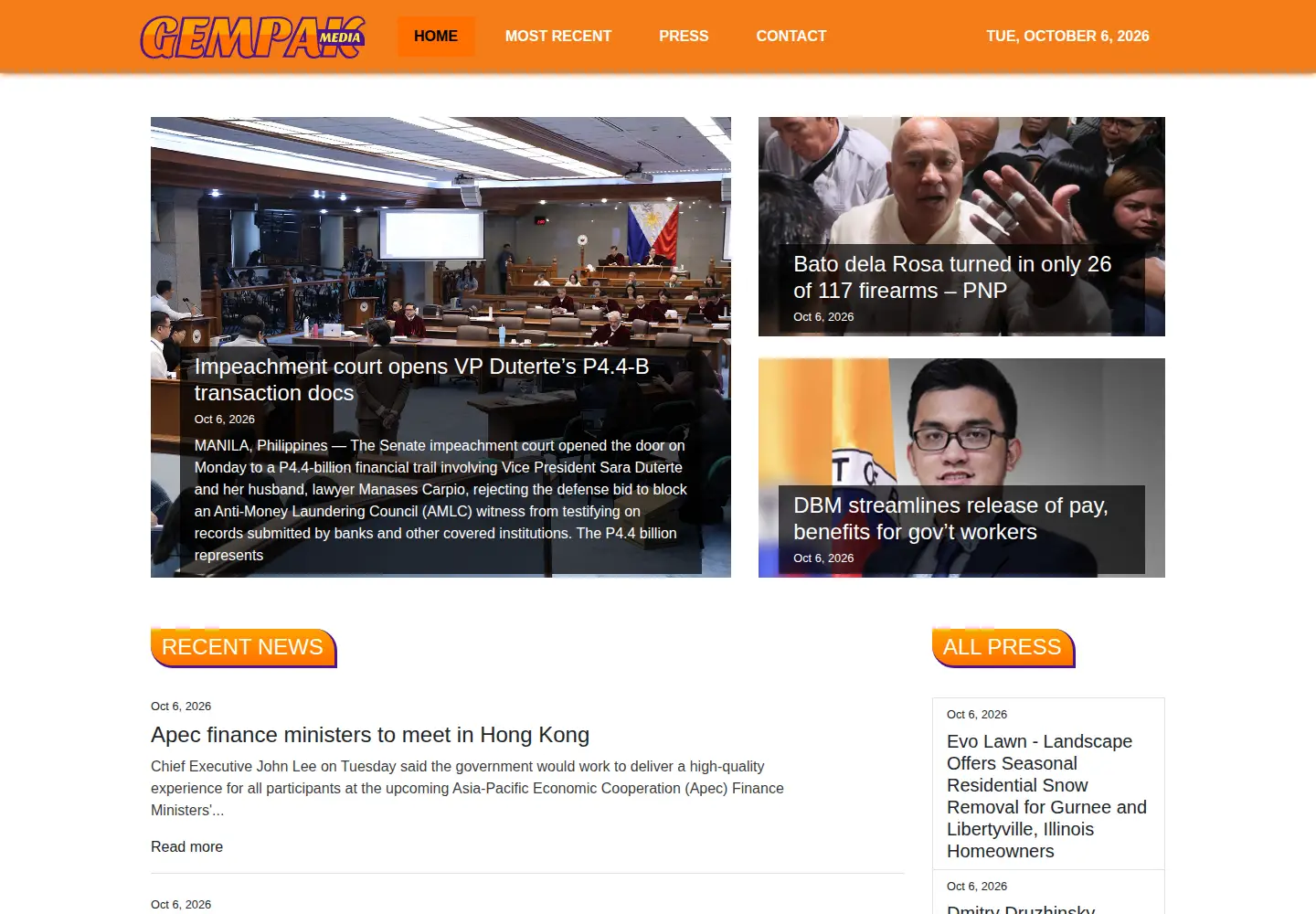 Screenshot of gempakmedia.com