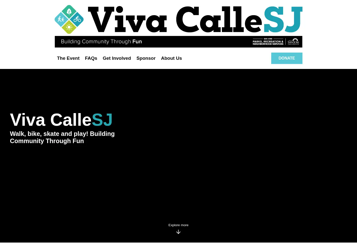 Screenshot of vivacallesj.org