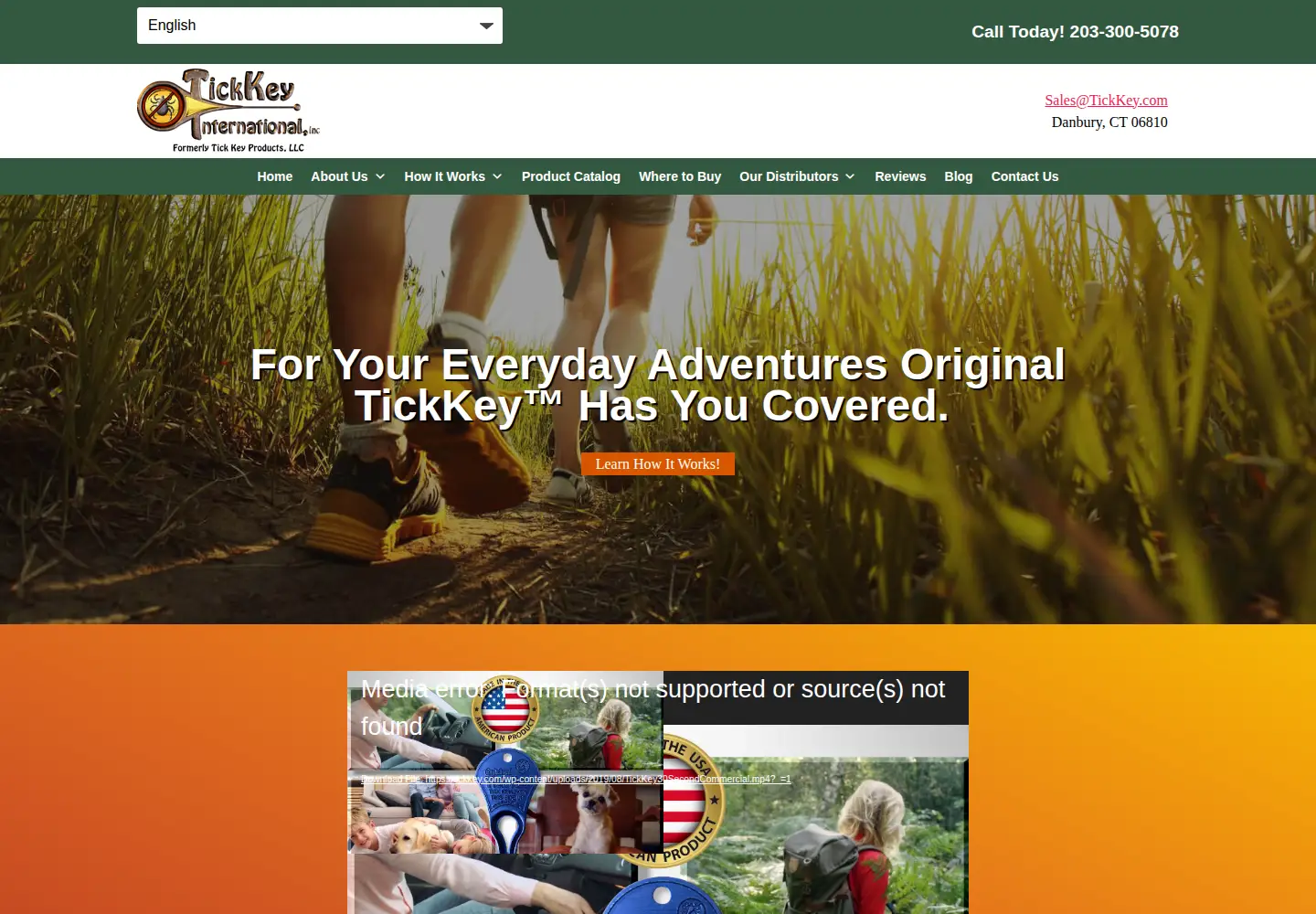 Screenshot of tickkey.com