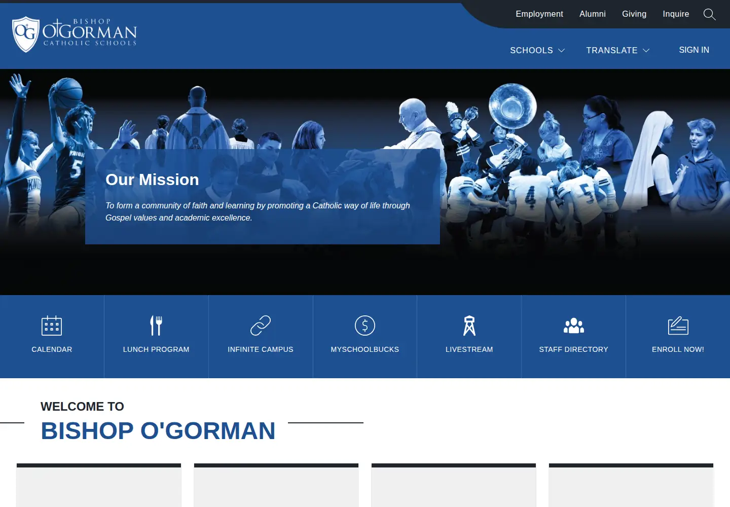 Screenshot of ogknights.org