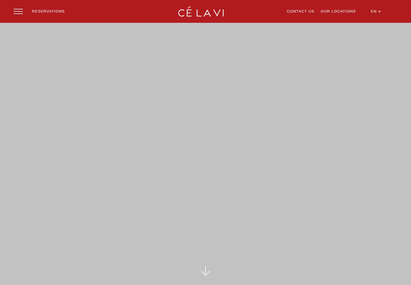 Captured homepage of celavi.com in the current scan