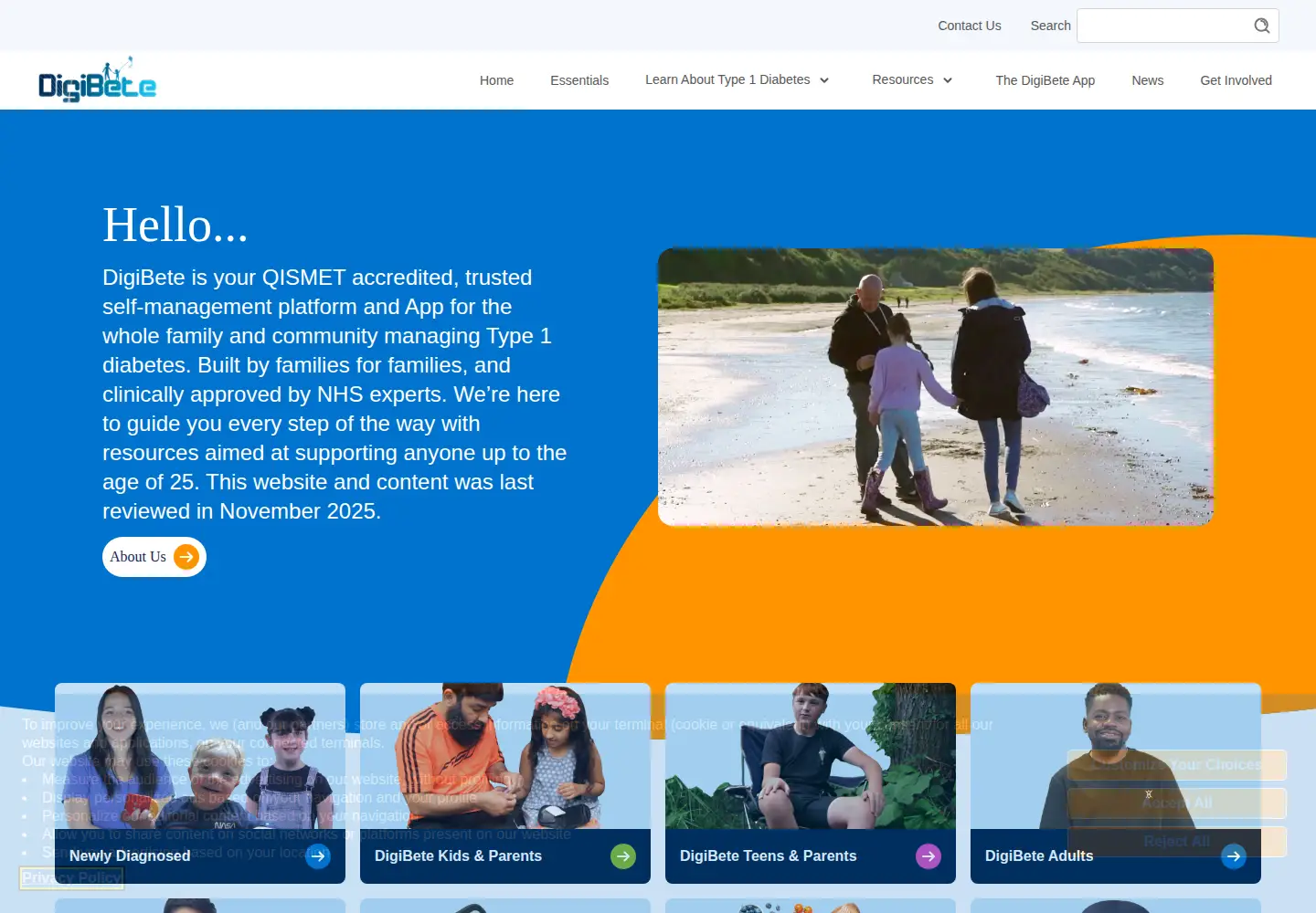 Screenshot of digibete.org
