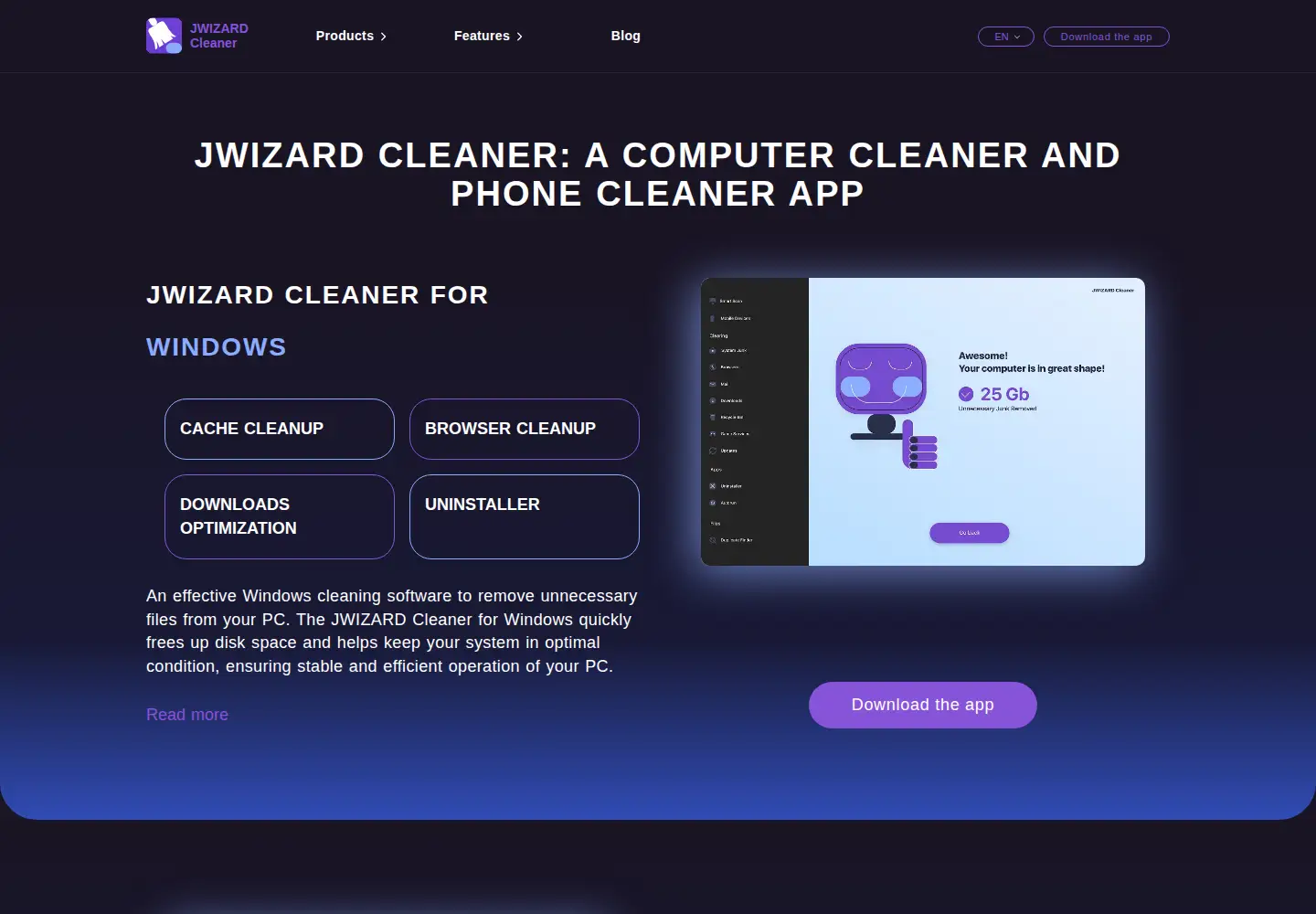 Screenshot of jwizard.com