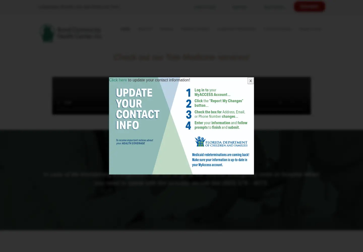 Screenshot of bondchc.com