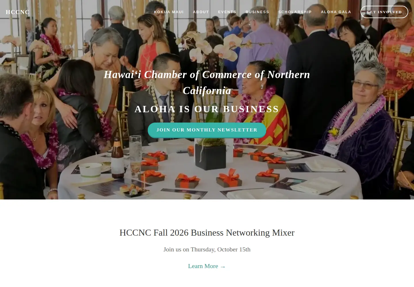 Screenshot of hccnc.org