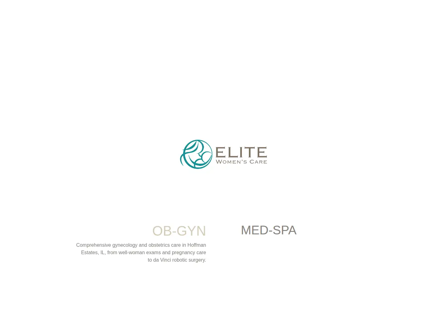 Screenshot of elitewomencare.com