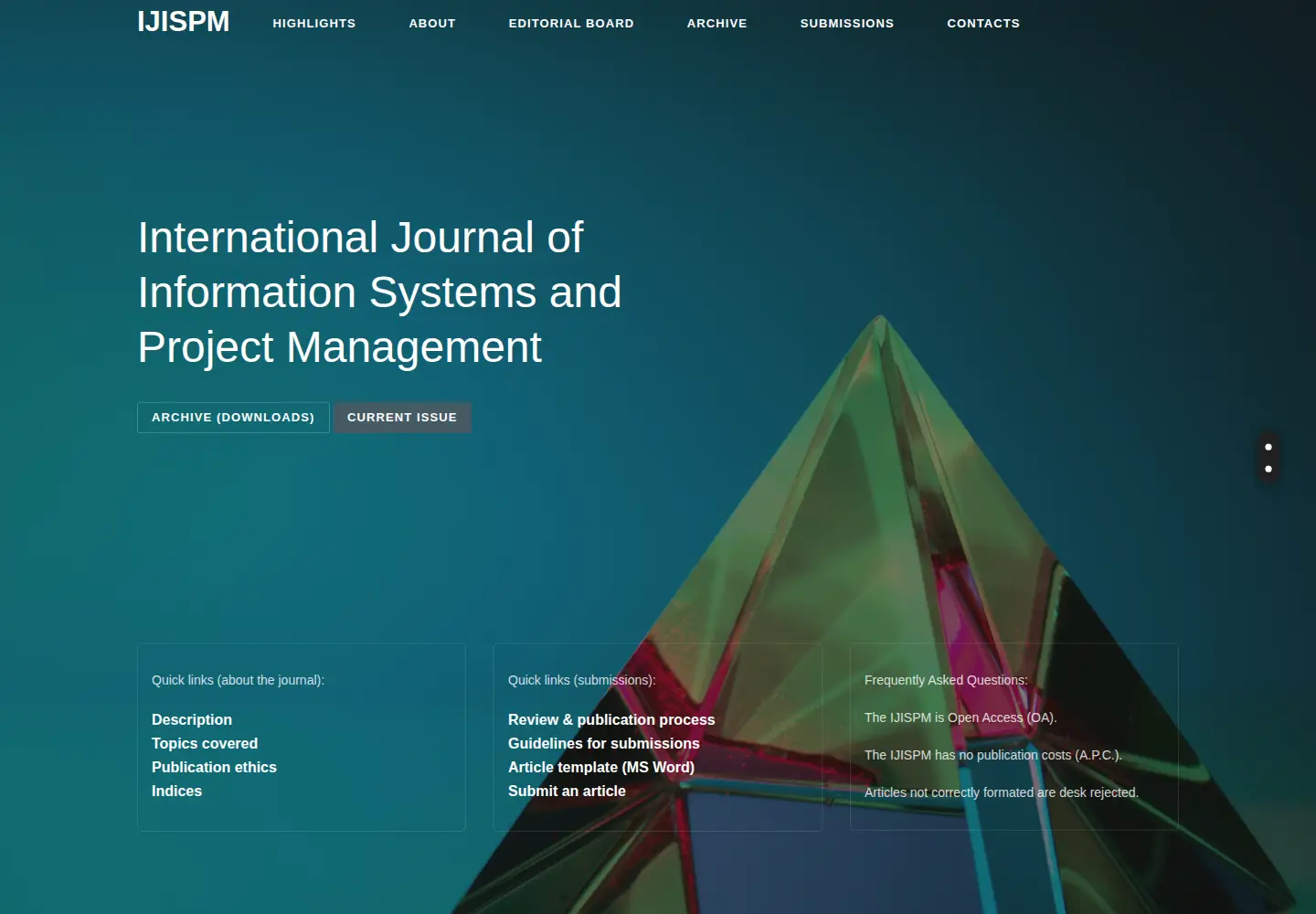 Screenshot of sciencesphere.org