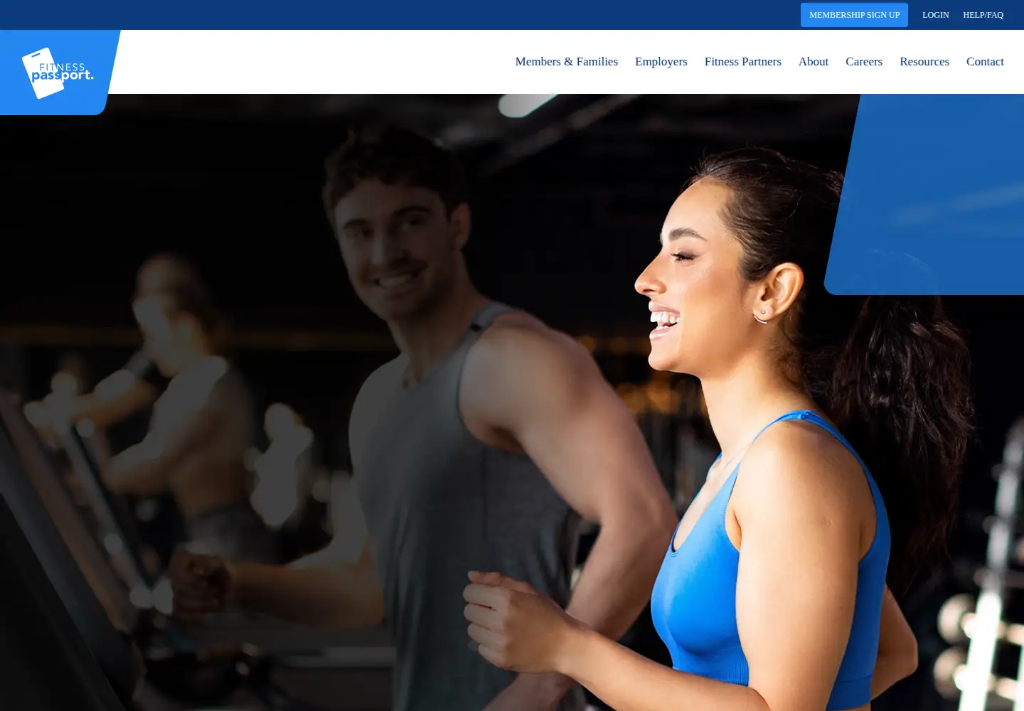 Screenshot of fitnesspassport.com.au