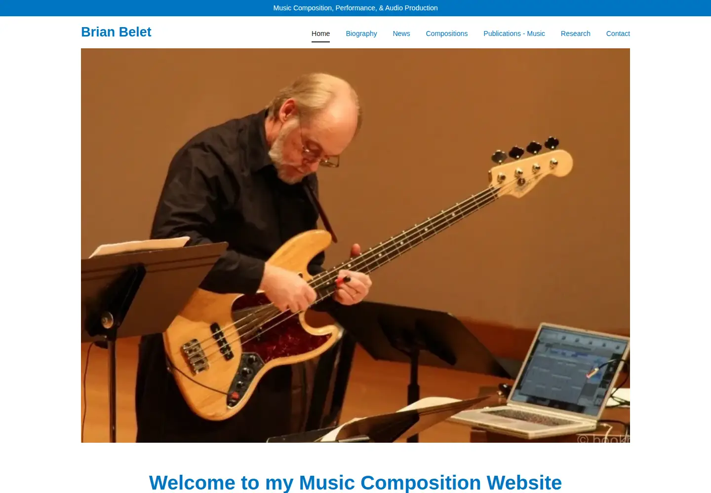 Screenshot of beletmusic.com