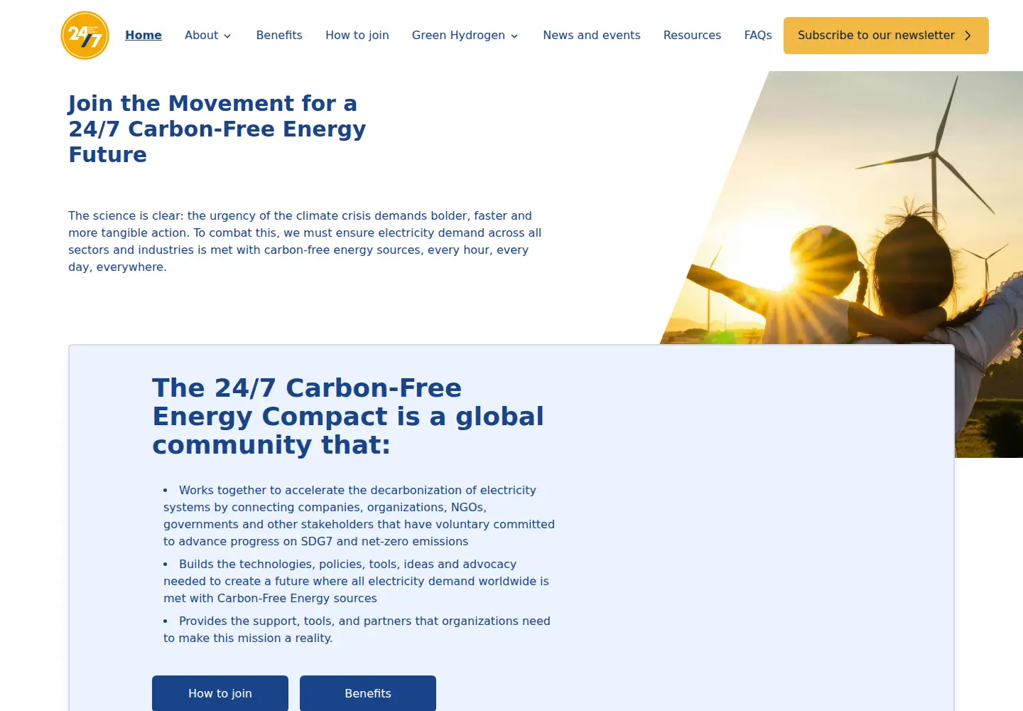Screenshot of gocarbonfree247.com