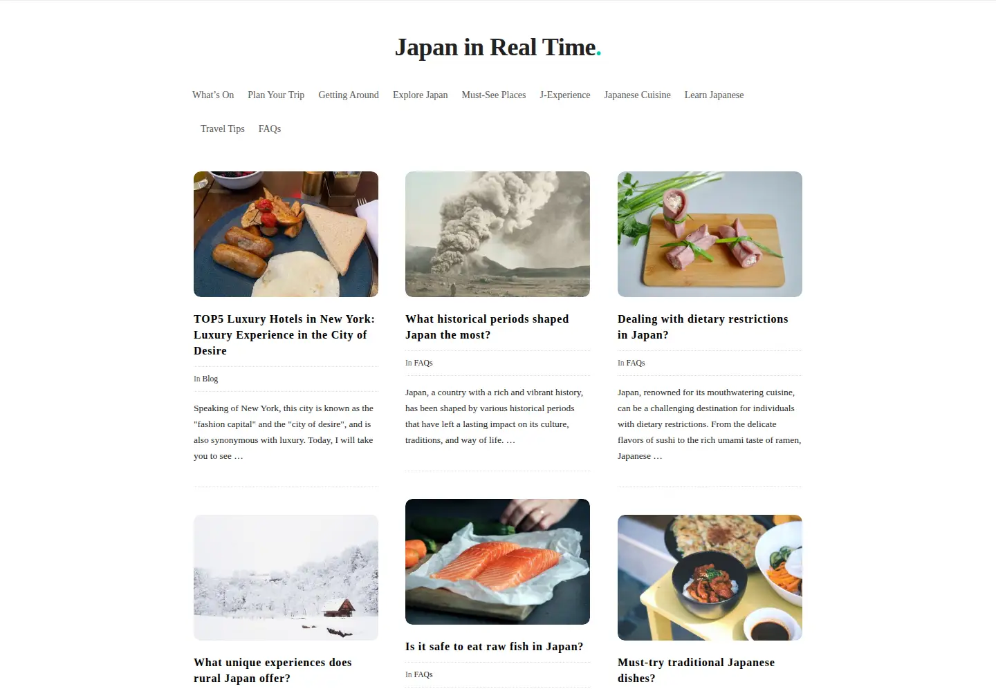 Screenshot of jrealtime.com