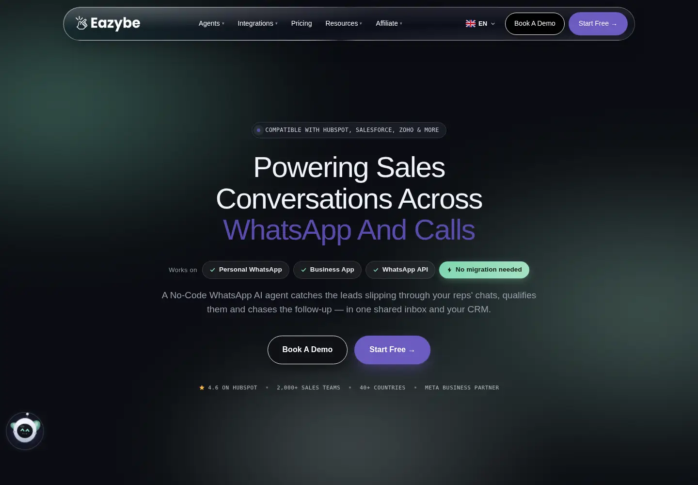 Screenshot of eazybe.com
